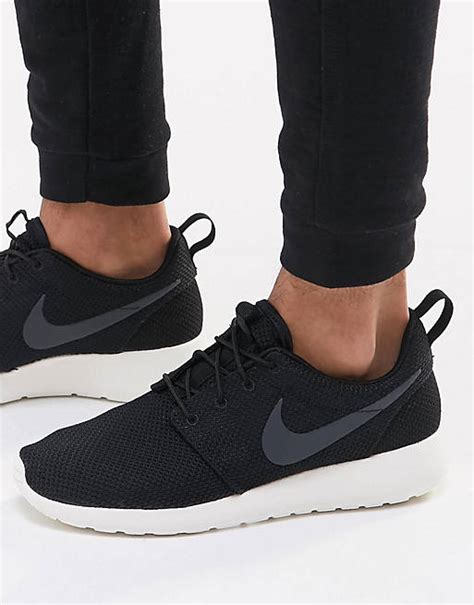 Schwarze, türkise Nike Roshe Run online kaufen 